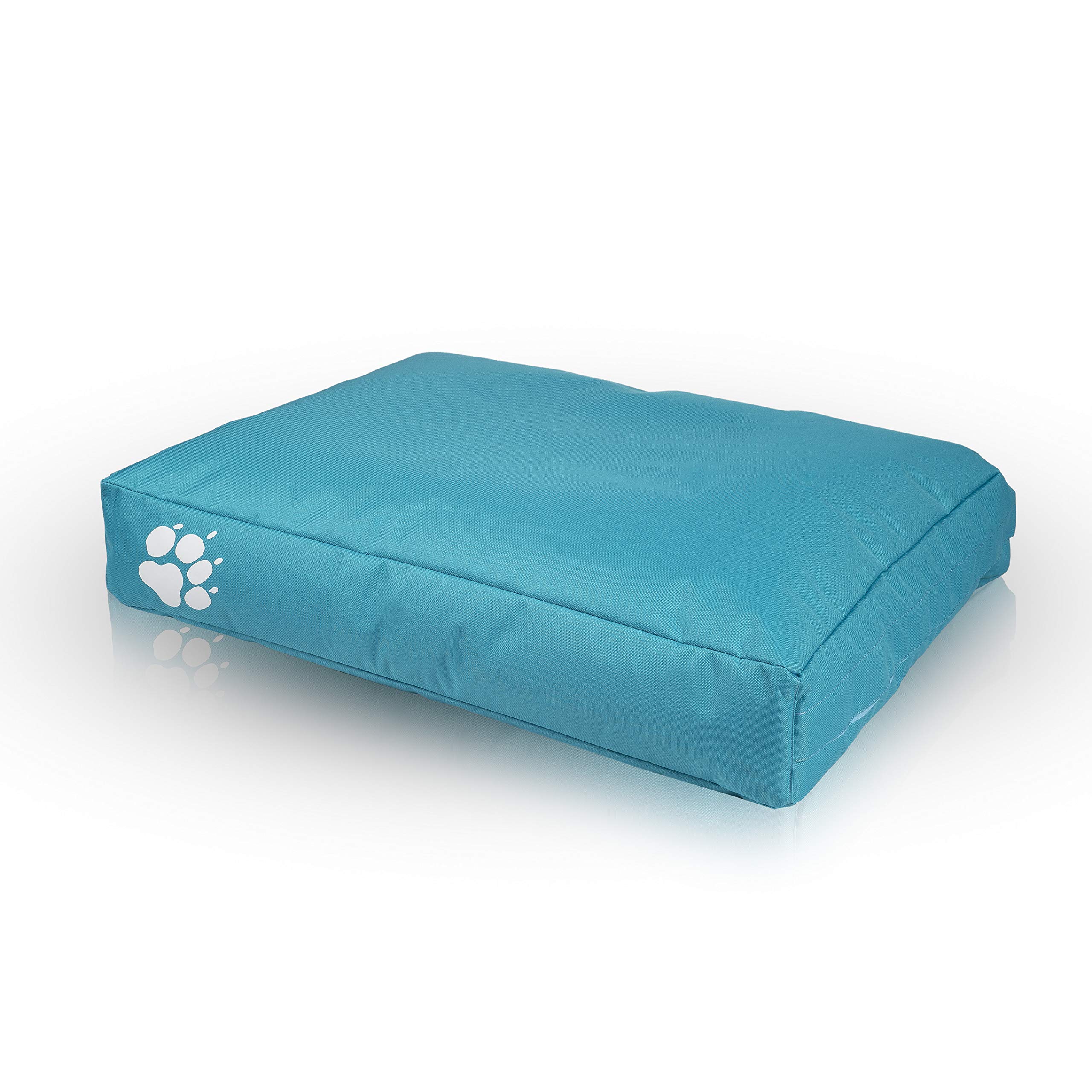 Lit pour chien imperméable Ecopuf fini les odeurs de coussin humide 80 x 60 cm