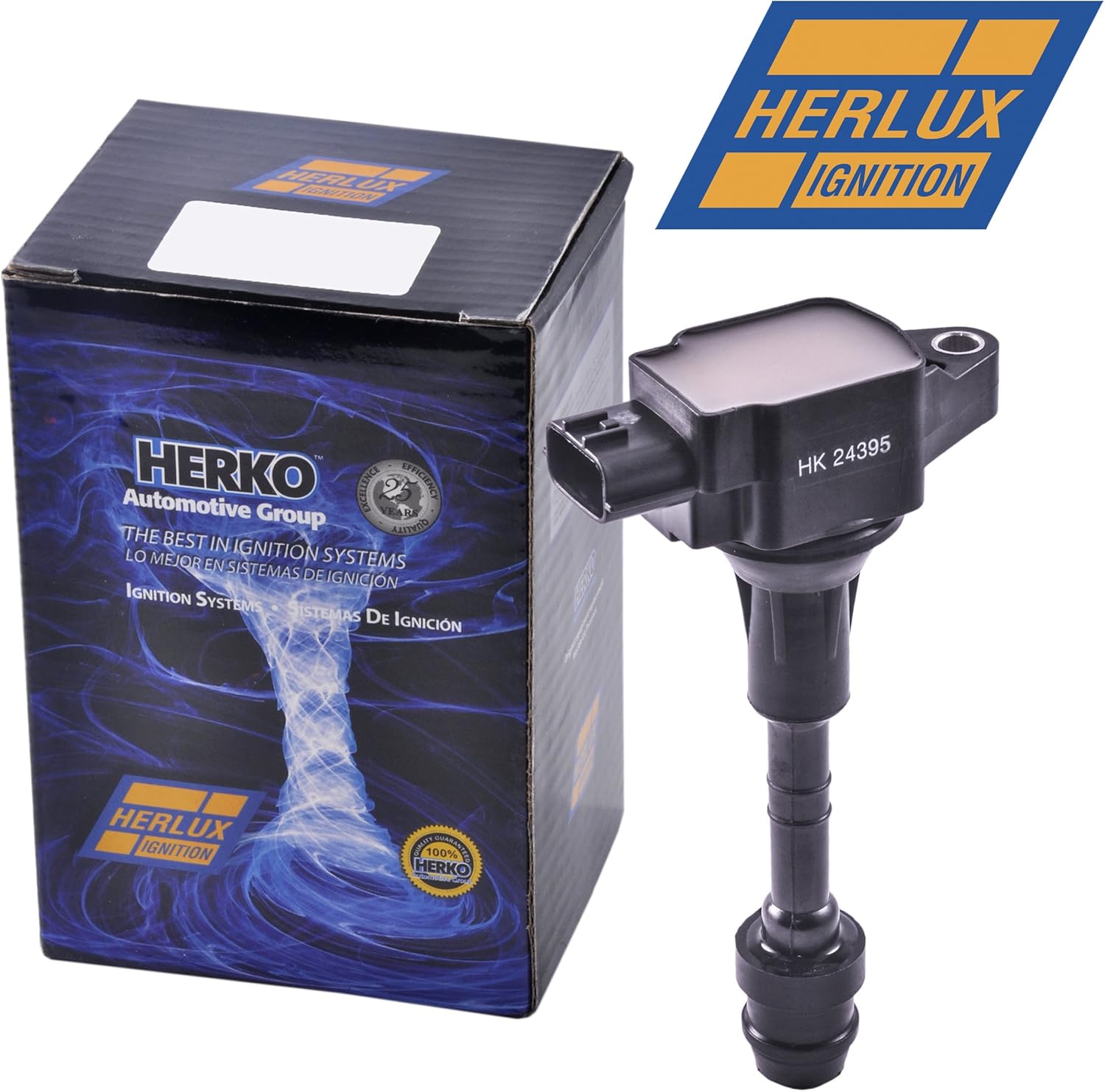 Herko B186 Ignition Coil, Compatible with Infiniti Armada NV2500 NV3500 Titan Pathfinder QX56 5.6L 2007-2015