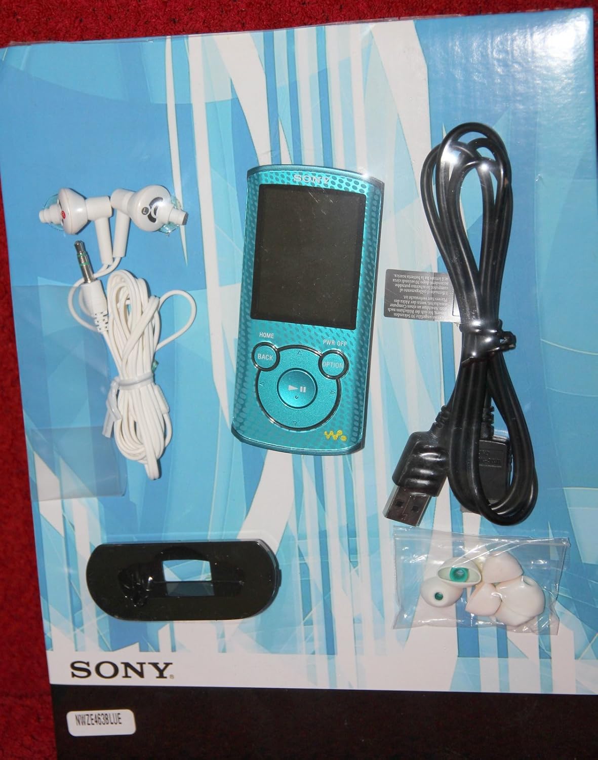 Sony NWZE463BLUE Walkman MP3 Player Amazon.ca Electronics