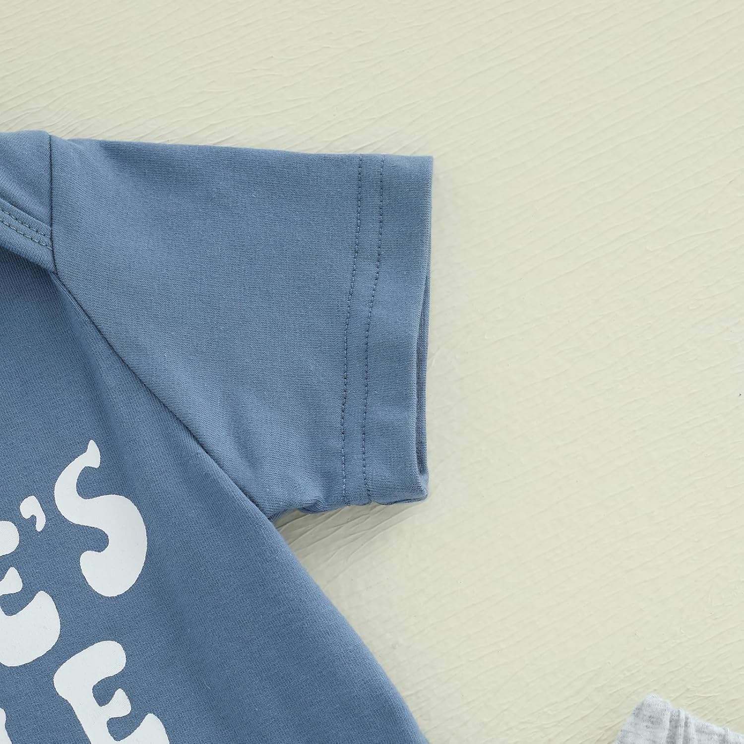 SAYOO Aunties Bestie Baby Clothes Gender Neutral Unisex Funny Letter Bodysuit Romper Solid Leggings Pants Hat 3Pcs Outfits - Image 6