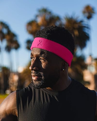 Miniatura 6 de Suddora Diadema de entrenamiento para hombres y mujeres, banda deportiva que absorbe la humedad, bandas de tela de rizo de algodón ligero para Lazo