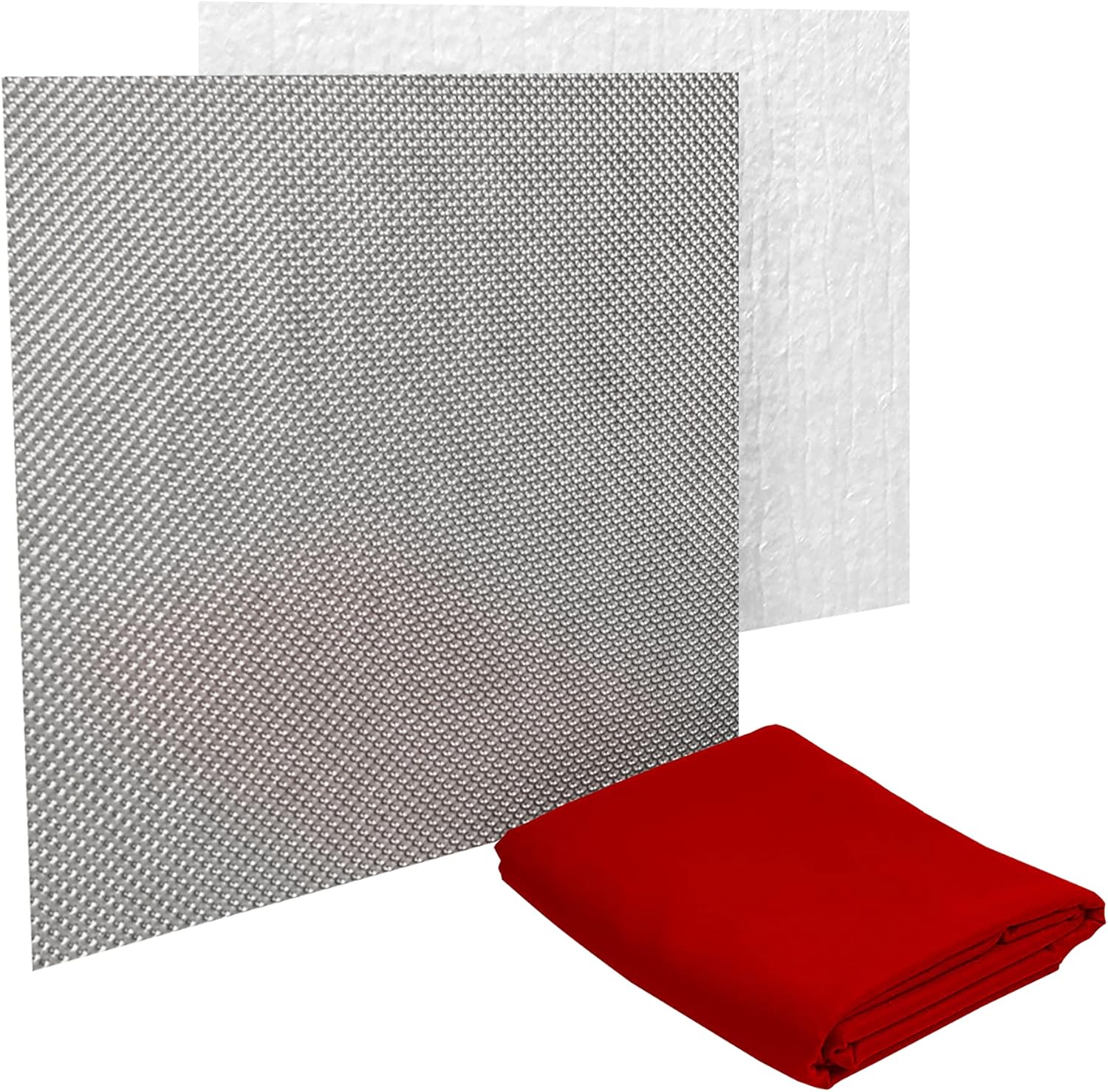 Design Engineering 901067 Universal Motorcycle Heat Shield Liner Kit, Cut to Fit, Small