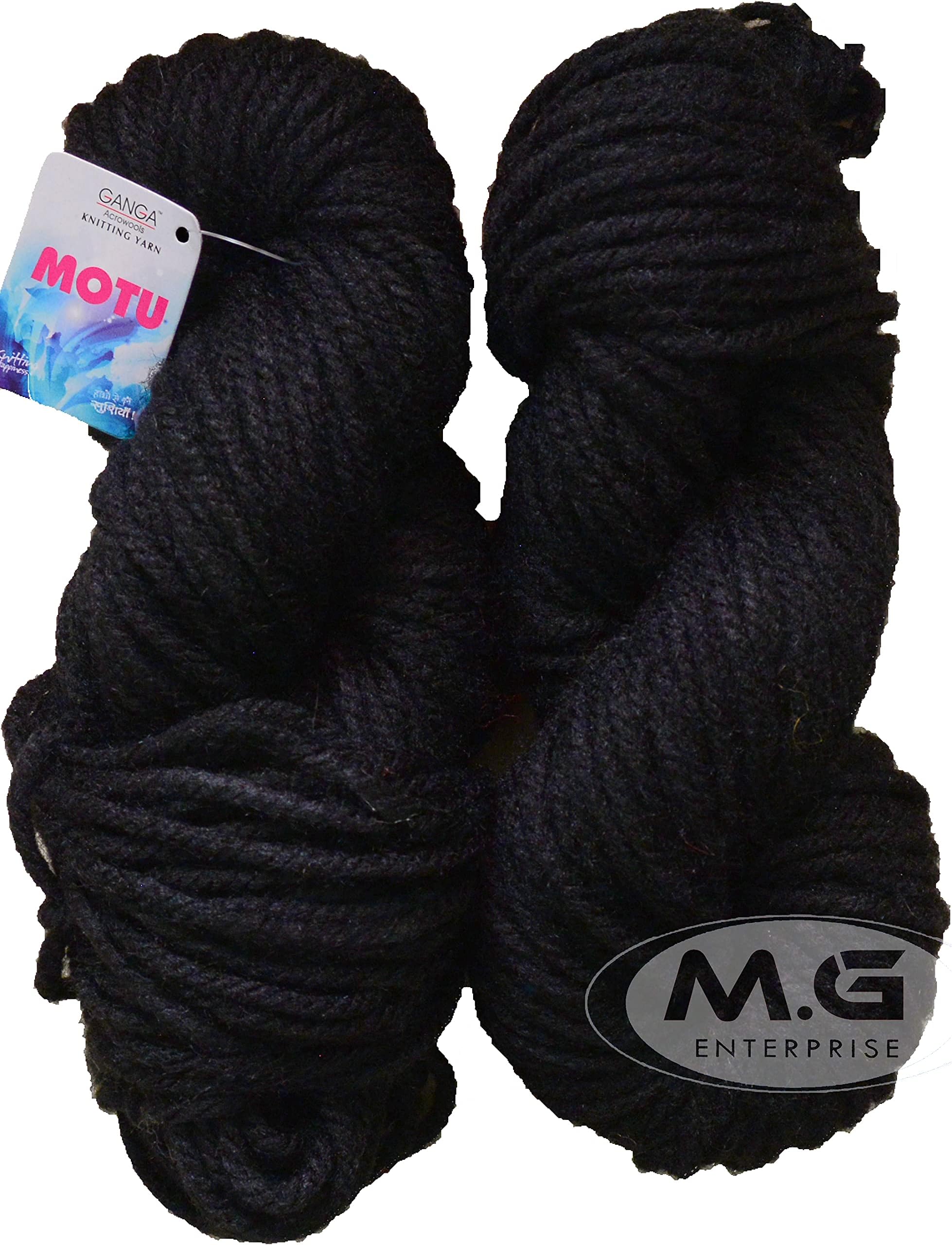 SIMI ENTERPRISE Knitting Yarn Thick Chunky Wool, Motu Rainbow 200 GMS Best Used with Knitting Needles, Crochet Needles Wool Yarn for Knitting.-PK Art-EEC
