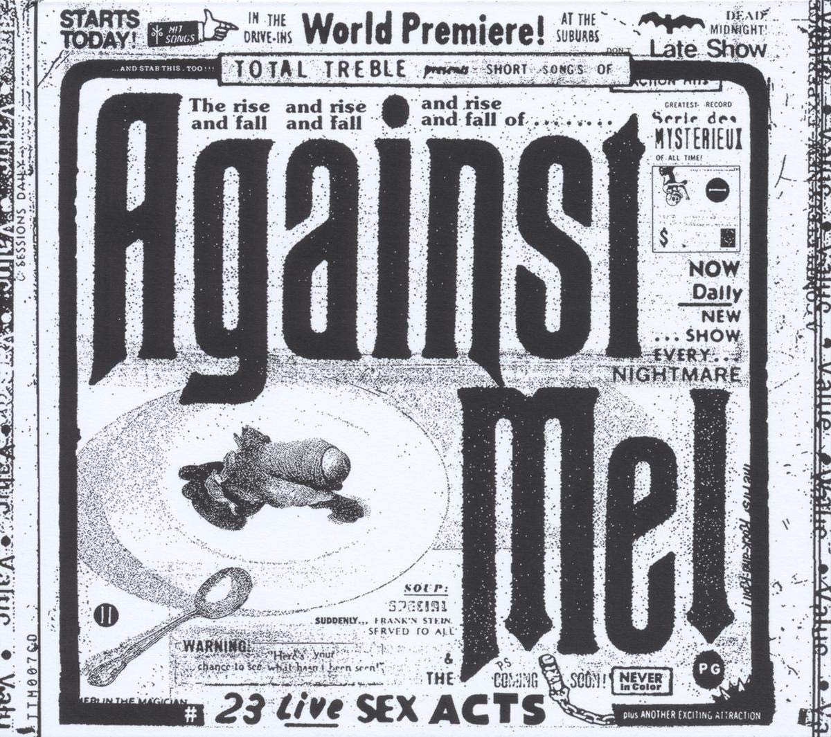 Against Me - 23 Live Sex Acts - 2 x CD NEW & SEALED