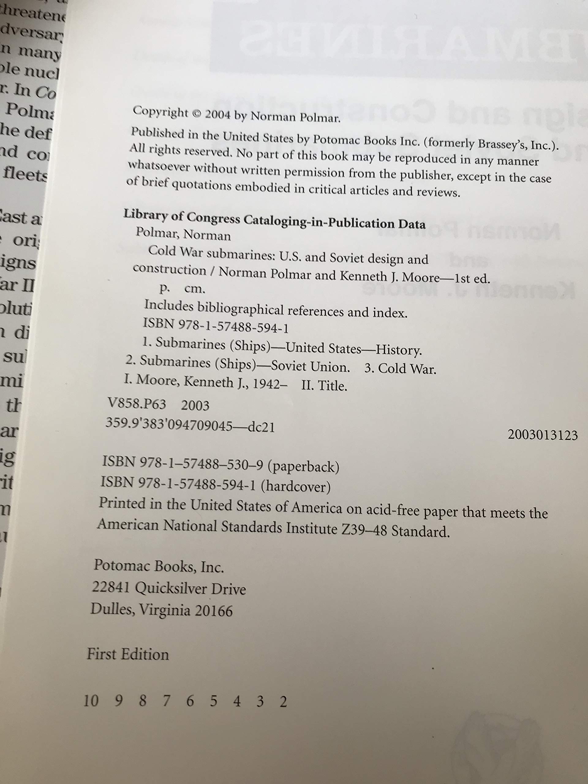 Cold War Submarines: The Design and Construction of U.S. and Soviet Submarines - Image 4