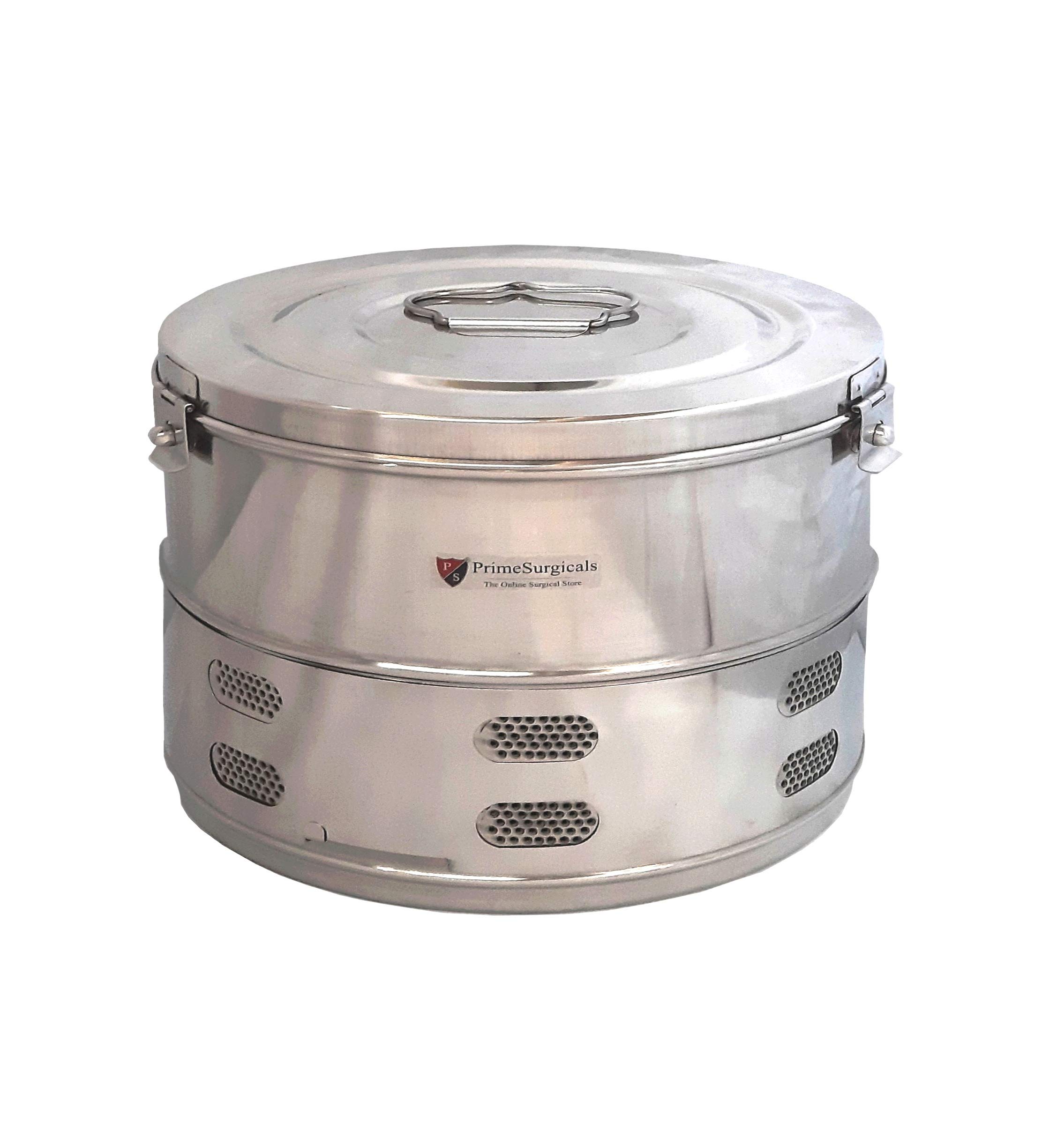 See full amazon price history chart for PrimeSurgicals Stainless Steel Dressing Drum Size - 14" x 10" - (Deluxe Quality) PrimeSurgicals Stainless Steel Dressing Drum Size - 14" x 10" - (Deluxe Quality) (B08MCDGPBC) Amazon Price History, Amazon Price Tracker