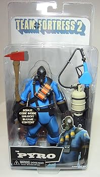 NECA Team Fortress2 パイロ BLUE NECA Team Fortress 2 The Pyro Action Figure, 7