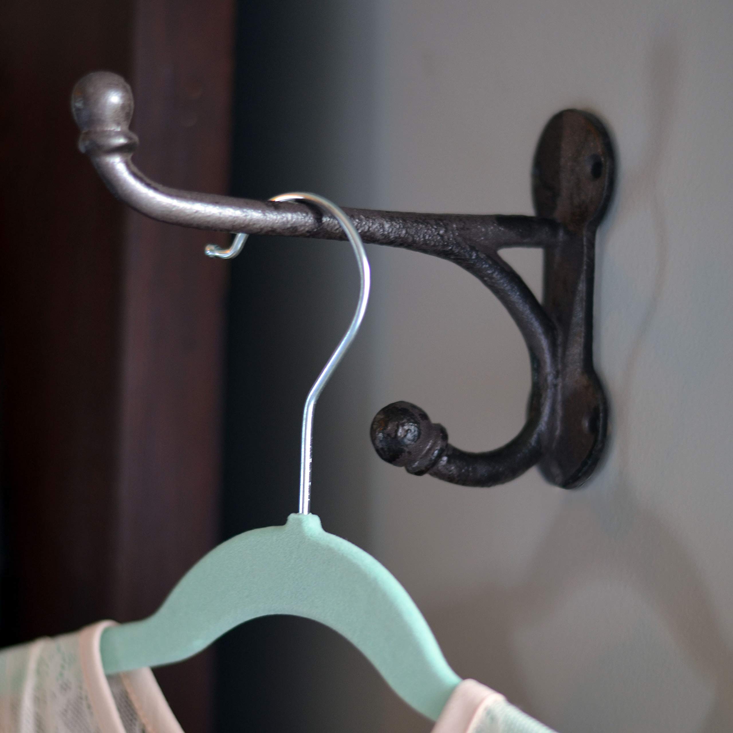 40s 50s ビンテージ アンティーク 6連 ウォールフック シャビー 40s 50s ビンテージ アンティーク 6連 ウォールフック シャビー