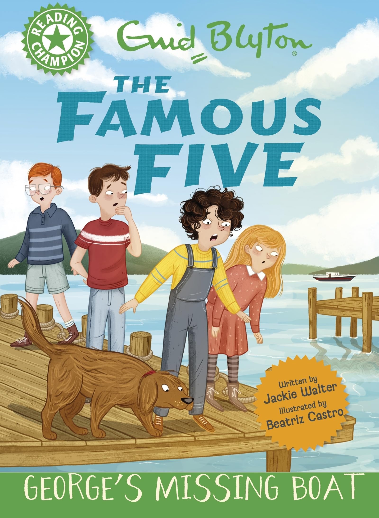 Reading Champion: The Famous Five: George's Missing Boat: Green Band 5