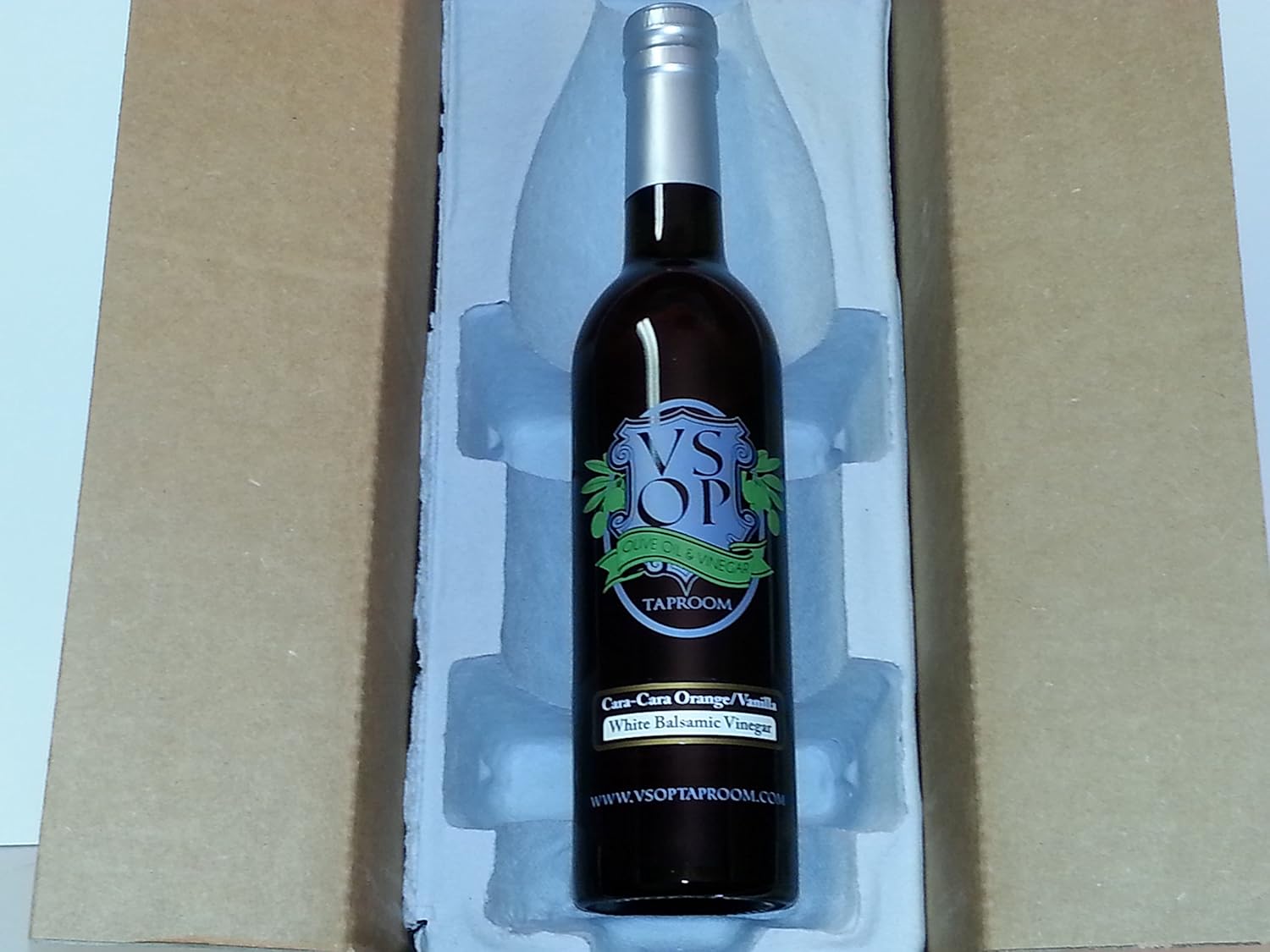 VSOP Cara Cara Orange & Vanilla Aged White Balsamic Vinegar of Modena (375 ml / 12.68 oz)