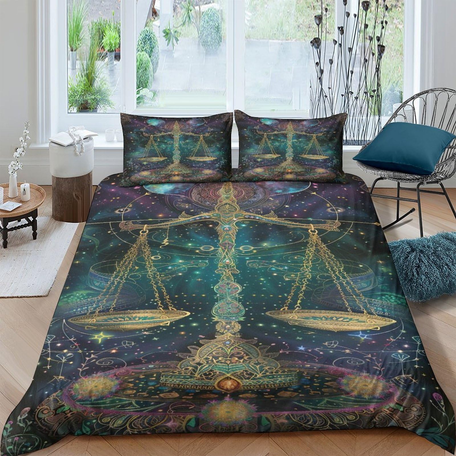 Parure de lit zippée microfibre 200x200 pour changer de couette sans effort