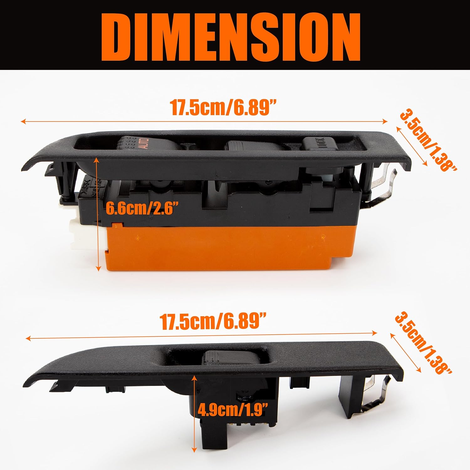 Power Window Switch Left & Right Side Replacement Fit for Isuzu NPR NQR NRR NPR-HD 8973151840 (for Left-Hand Drive Vehicles) Driver & Passenger Side