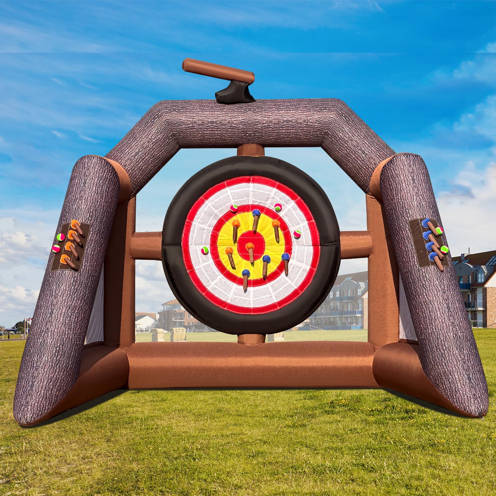 Amazon.com: OZIS Inflatable Axe Throwing Game ，Inflatable Ball