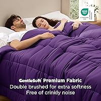 Vista 144 de Bedsure - Edredón de color liso