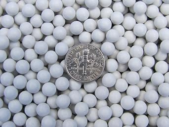 1 Lb. 6 mm Polishing Sphere Ceramic Porcelain Tumbling Media Non-Abrasive