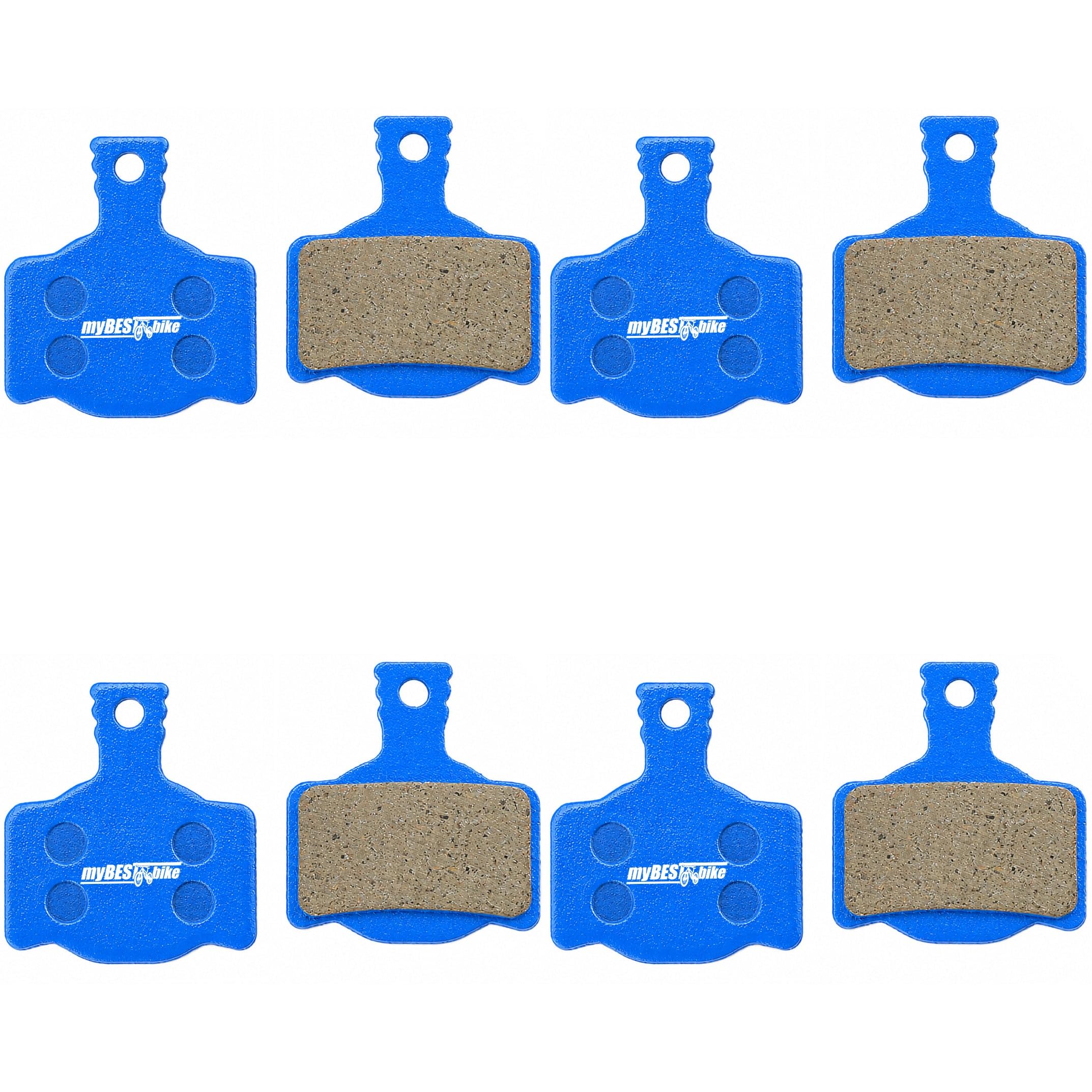 Bicycle Brake Pads 4 Pairs Disc Brake Pads For Bike, Compatible With Magura MT2, MT4, MT6, MT8 and Type 7 Brake Systems