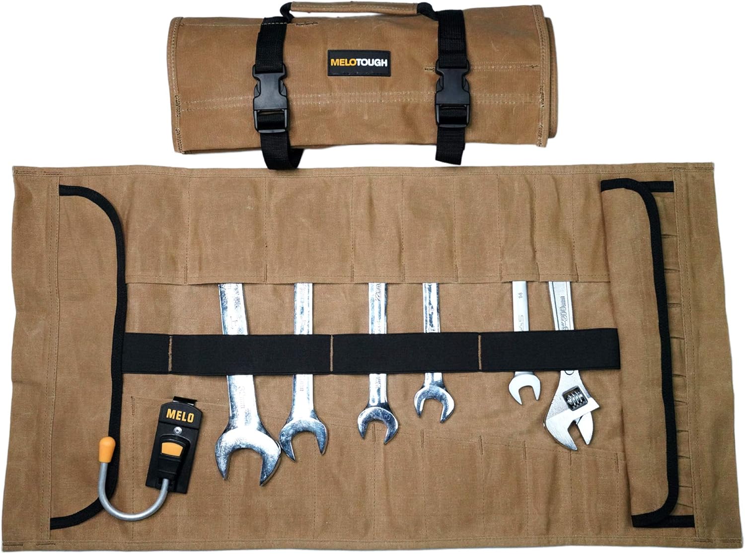 Professional Heavy Duty Tool Pouch with Multiple Pockets and Hammer