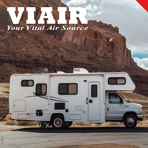 Vista 12 de VIAIR 45053 (450P-RV) juego de compresor portátil automático plateado, 1 unidad