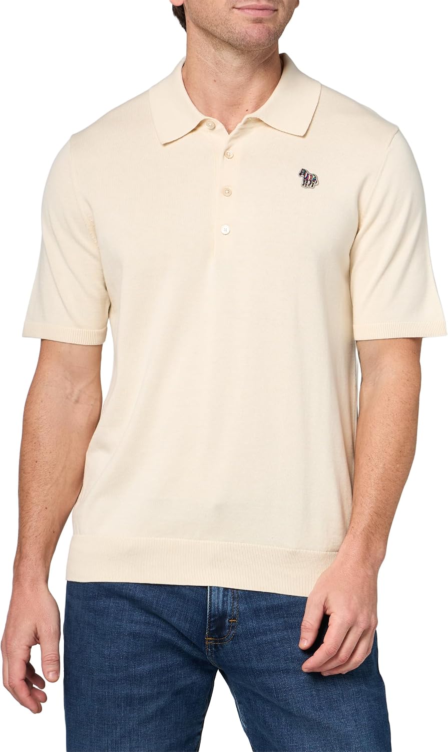 Paul Smith Men's Mens Sweater Ss Polo Zeb Bad