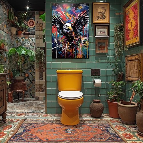 Miniatura 72 de ANRUOXI Graffiti - Lienzo decorativo para pared, diseño abstracto retro, pintura urbana moderna, póster de decoración de pared de zapatos para