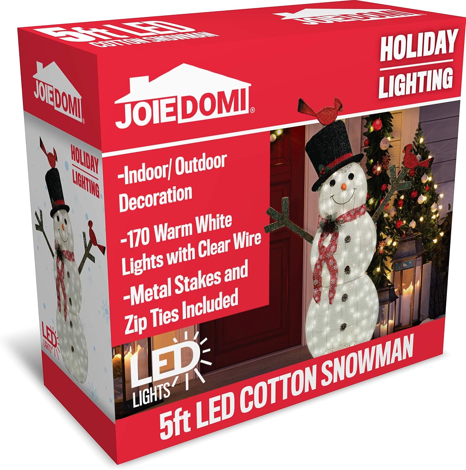 Best Cyber Monday 🔥 Joiedomi 5ft Cotton Snowman 170 LED Warm White Yard Light for Christmas Outdoor Yard Garden Decorations, Christmas Event Decoration, Christmas Eve Night Decor Black Friday - 50% OFF Joiedomi 5ft Cotton Snowman 170 LED Warm White Yard Light for Christmas Outdoor Yard Garden Decorations, Christmas Event Decoration, Christmas Eve Night Decor