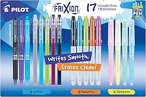 Rocketbook Erasable Pen and Marker Bundle: Contains Gel Ink Pens, Highlighters, and More