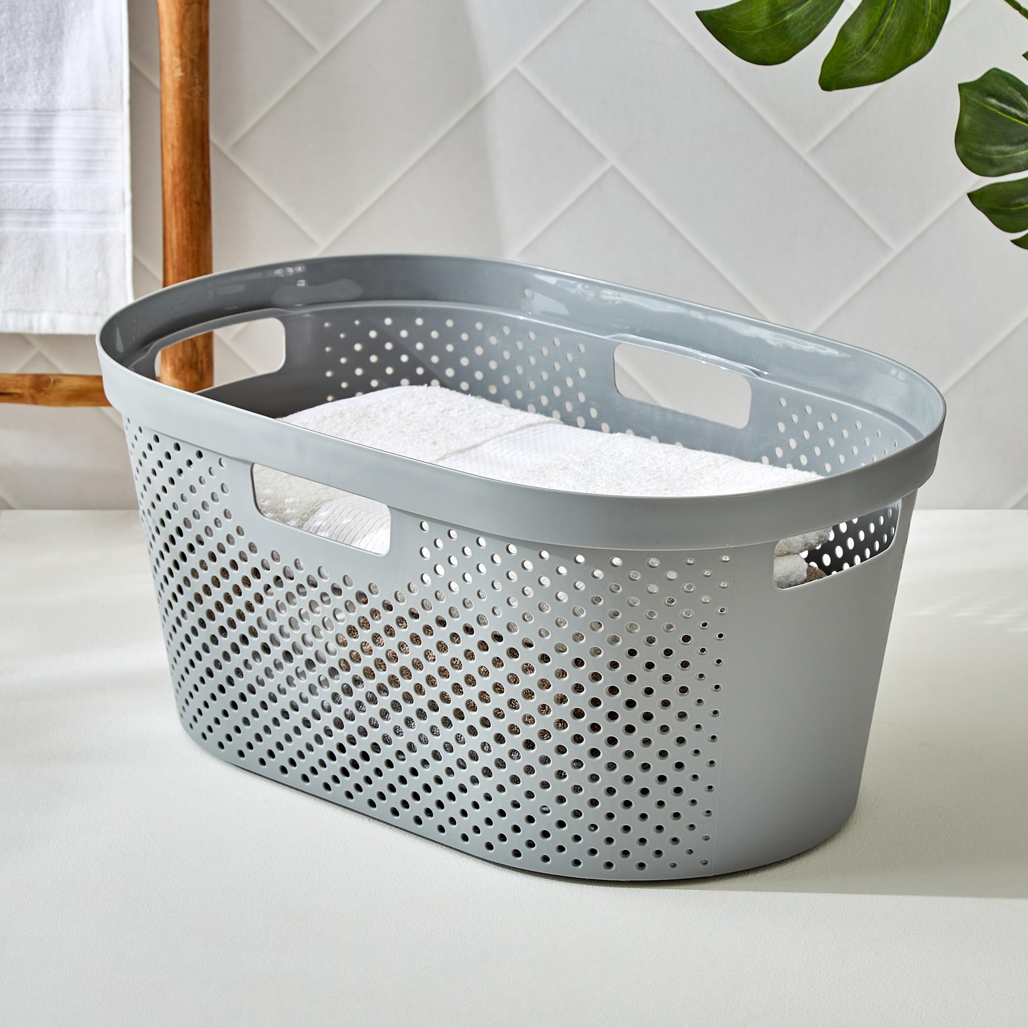 Home Centre Wilton Infinity Polypropylene Storage Basket - 38L-image-23