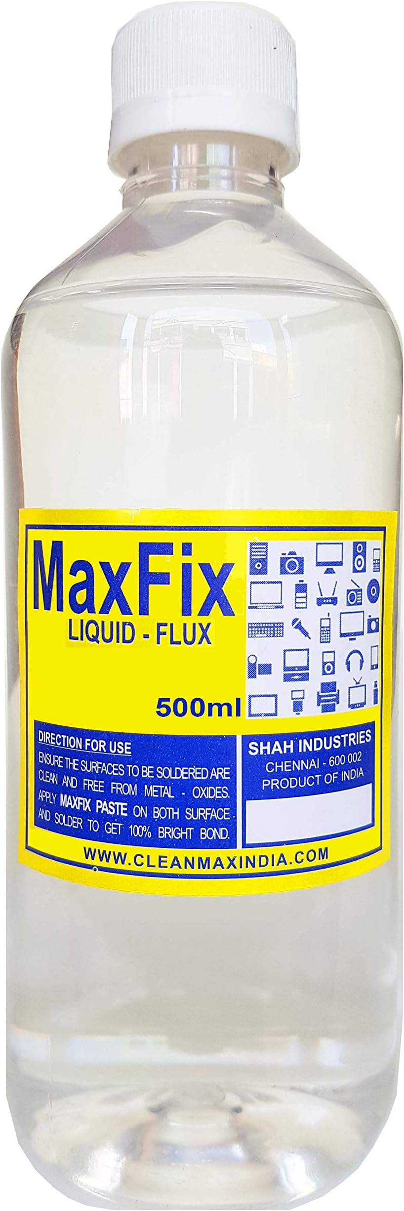 Cleanmax Maxfix Liquid Flux - 500ml (1)