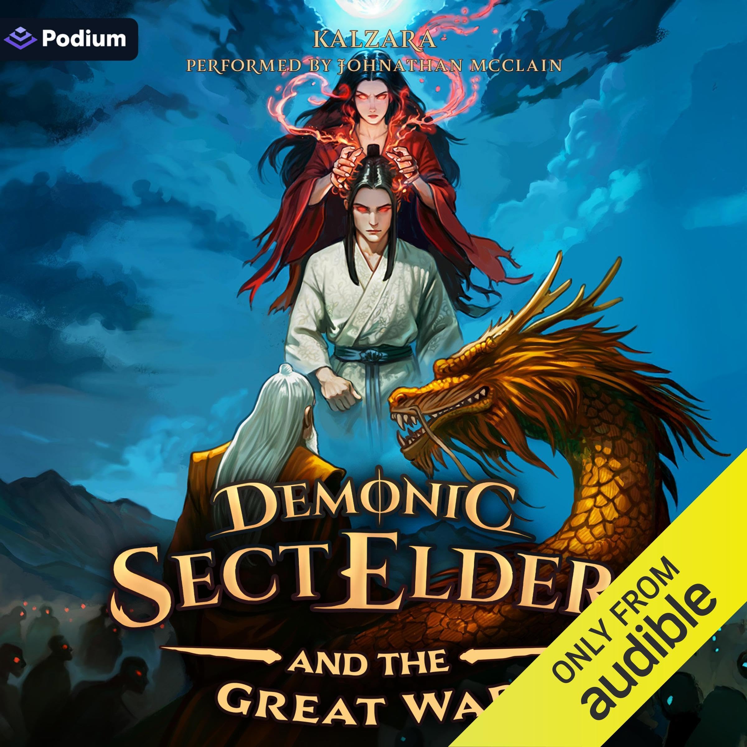 Cover art for Demonic Sect Elder and the Great War: An Isekai LitRPG