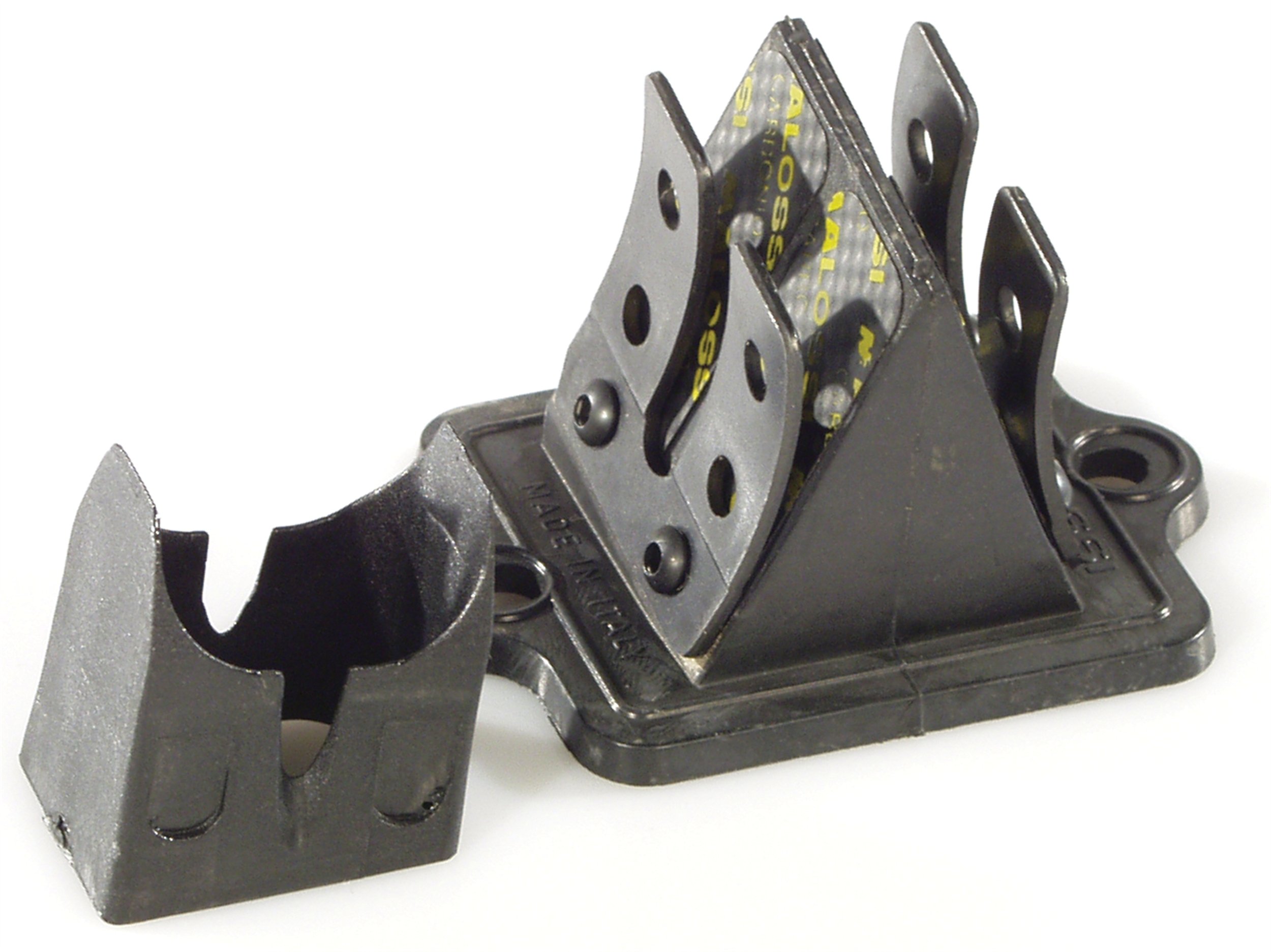 Malossi - Blocco membrana Carbon.io, VL11 per Piaggio Maxi, con barra centrale, piastrine spessore 0,3 mm