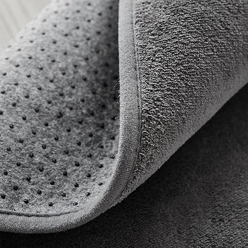 Miniatura 5 de Tapete de microfibra para recámaraSteele Gris6x 9