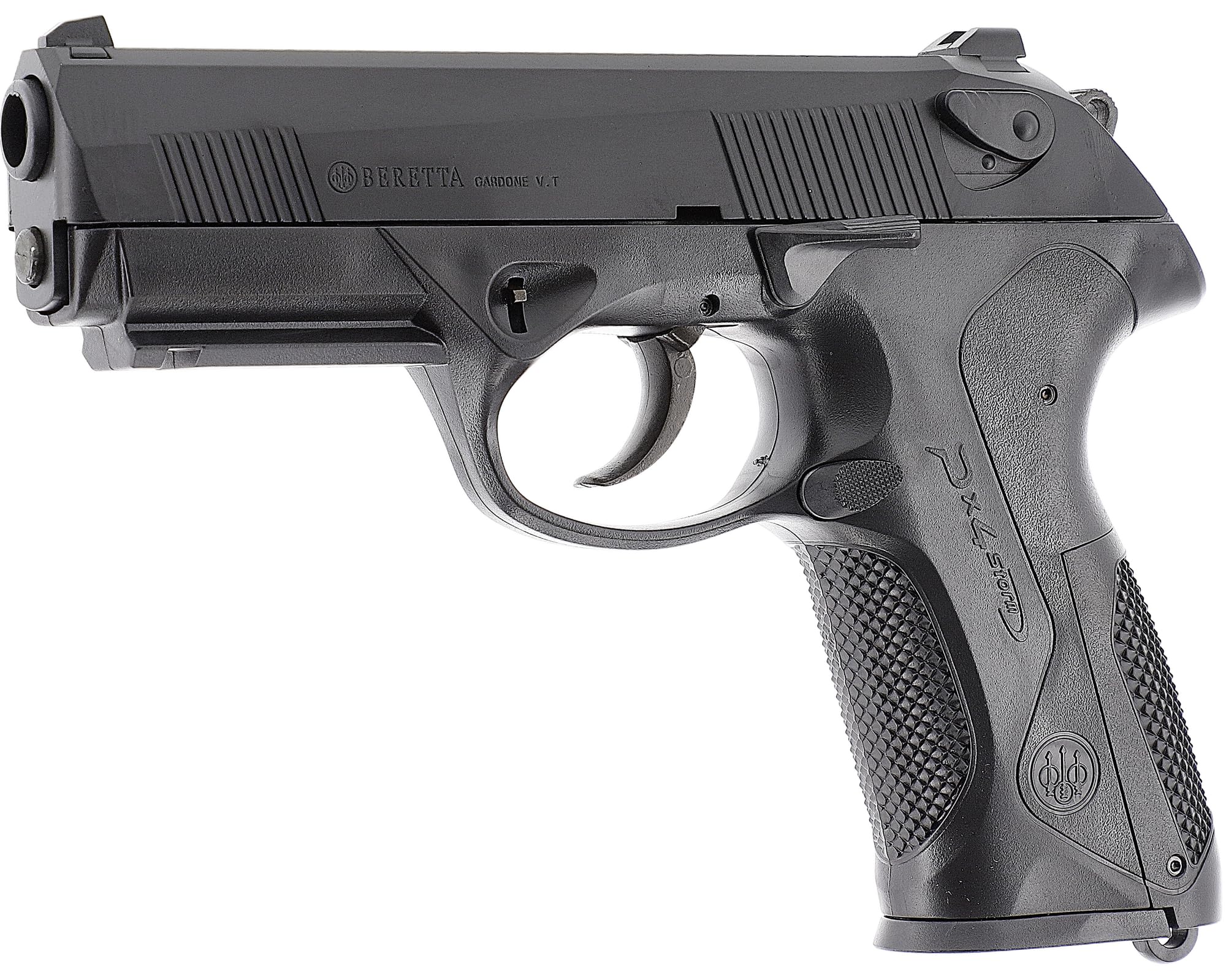 Beretta Softair Px4 Storm Metallic Slide 0.5 Airsoft Pistola, Nero, One Size