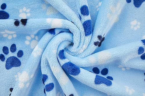 Miniatura 4 de Allisandro - Manta lujosa para perros, extra suave de 350 GSM de franela de forro polar para mascotas, para perros pequeños, medianos y grandes