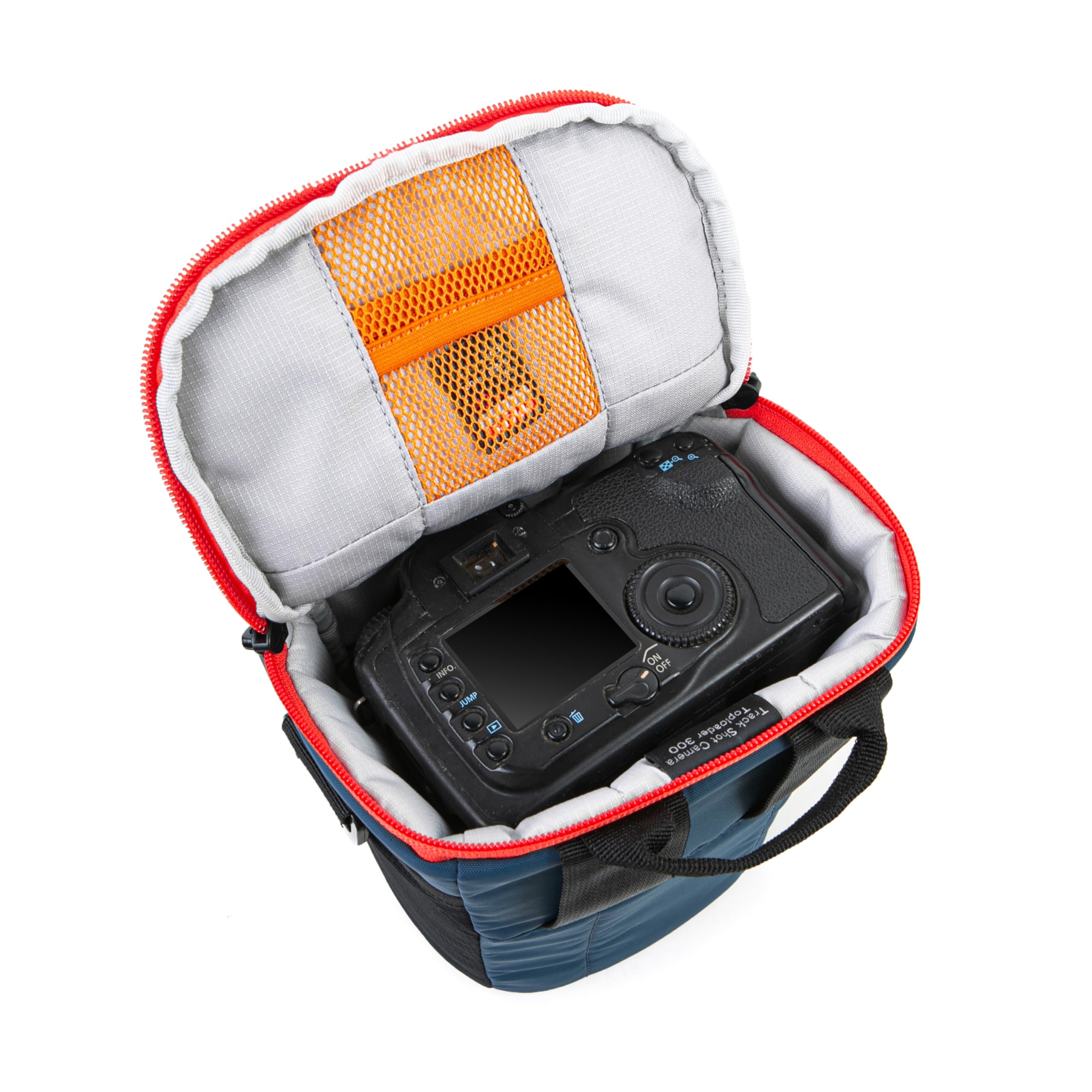 CRUMPLER Track Shot Camera Toploader 300, Kameratasche, Marineblau