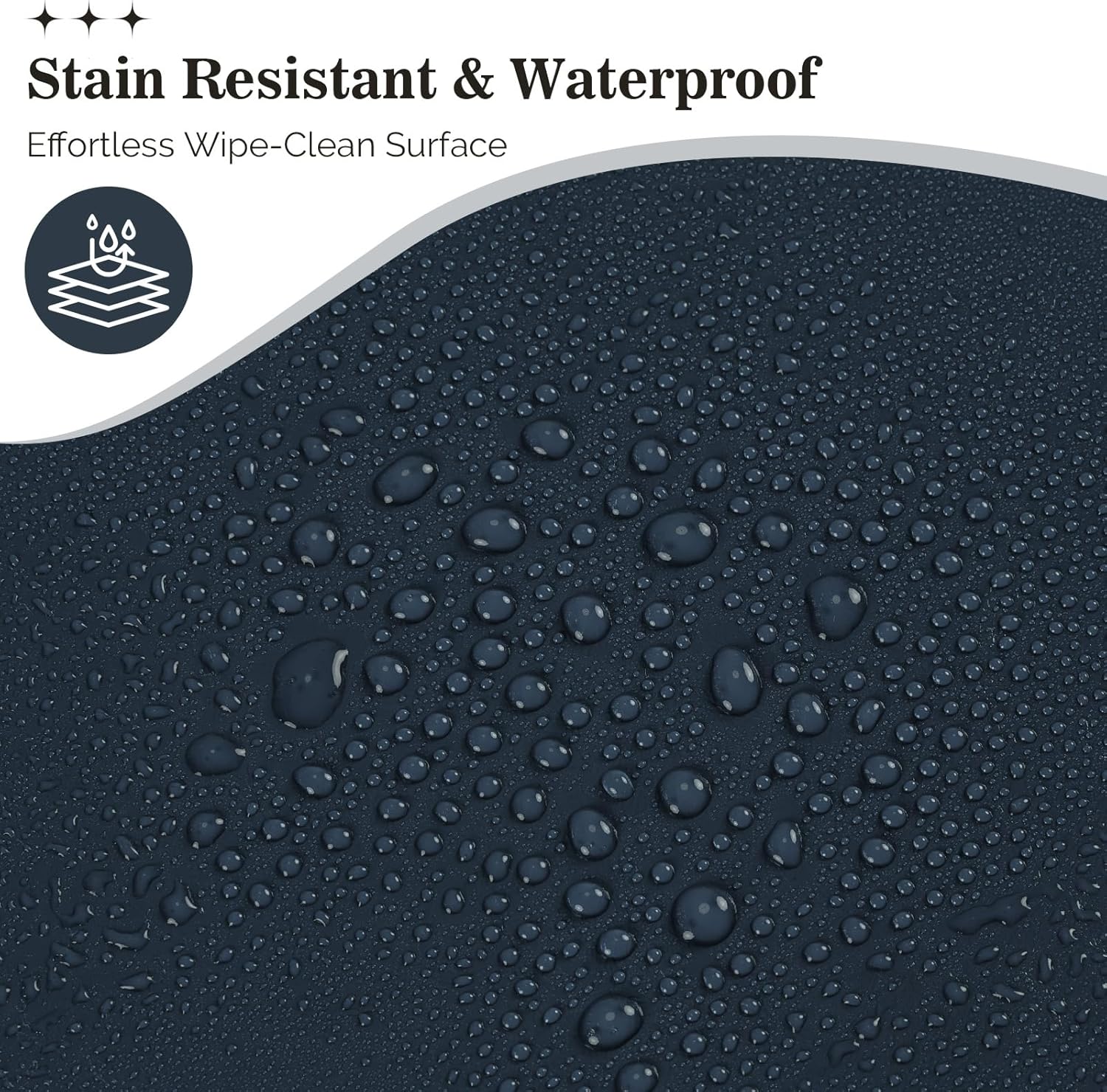 Glossy Faux Leather Fabric, 55" Wide 1.0mm Thicken Upholstery Fabric by The Yard Soft Marine Vinyl Fabric Glossy PU Leather Sheets for Crafts Sewings Bag Wallets Cushions, 5 Yard Navy Blue