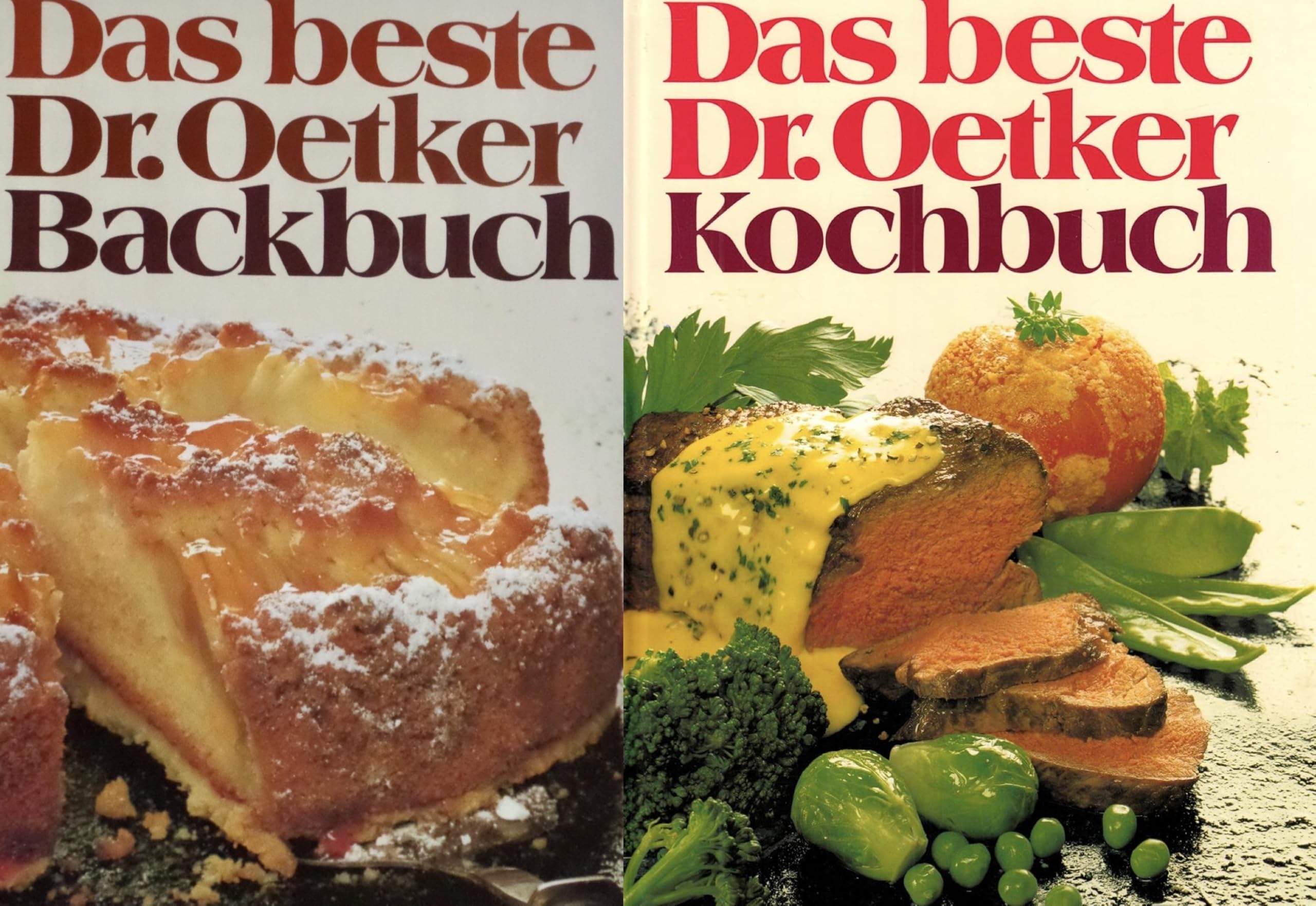 DAS BESTE DR. OETKER BACKBUCH & DAS BESTE DR. OETKER KOCHBUCH