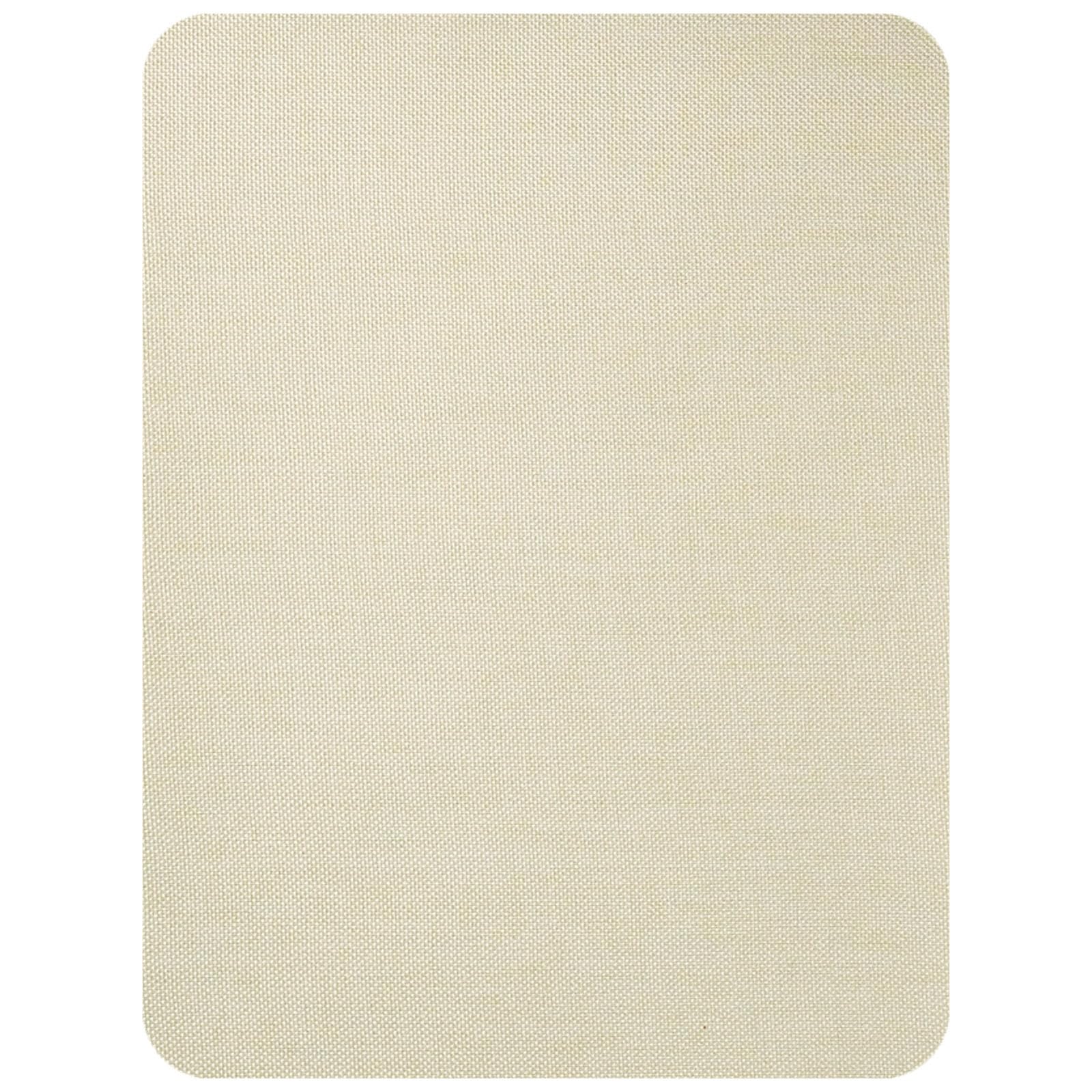 Parche de lona beige de 8x12 pulgadas autoadhesivo e impermeable