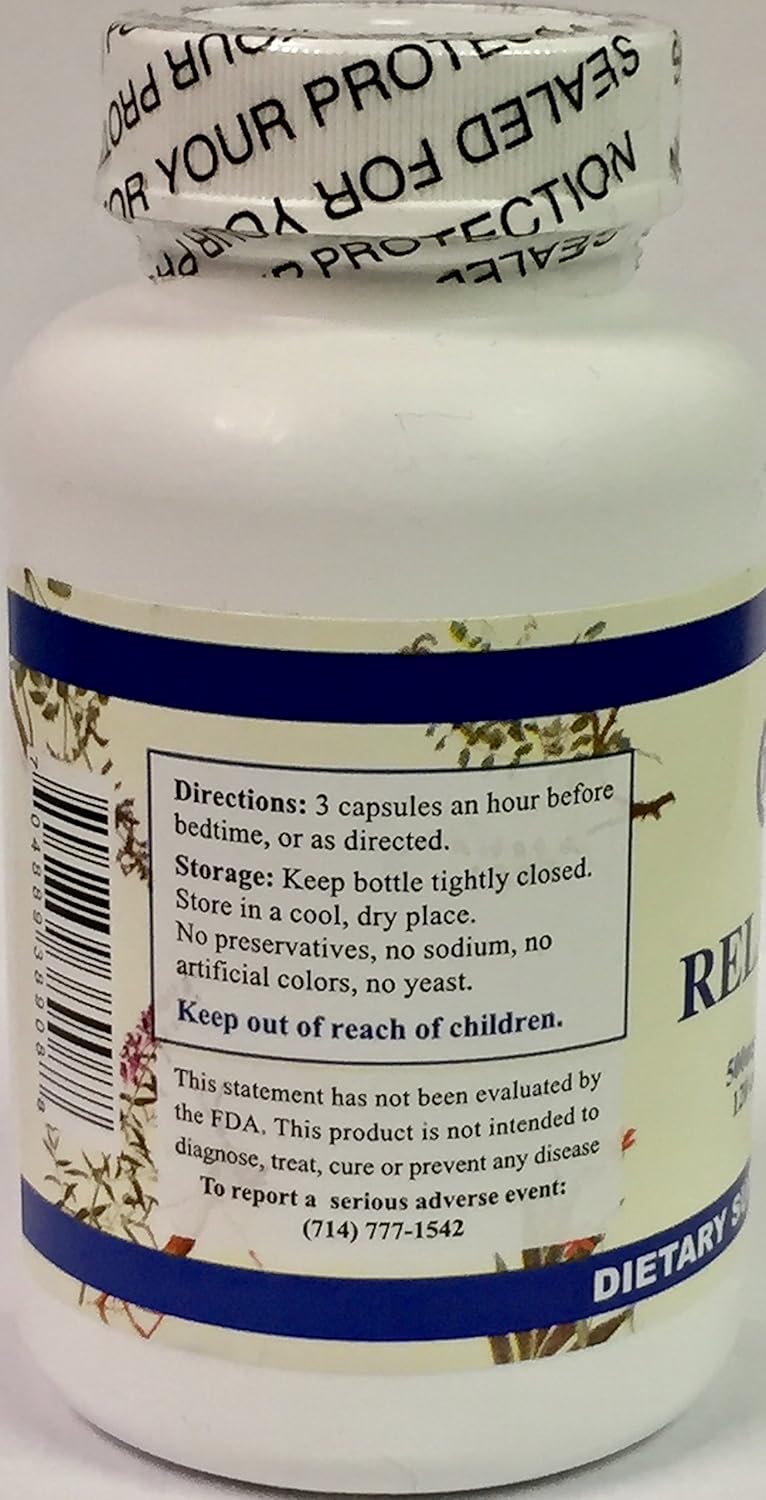 Chi's Enterprise Relaxin 120 capsules - Image 2