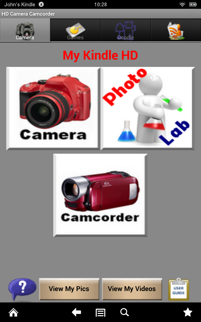 HD Camera Camcorder - App on the Amazon Appstore