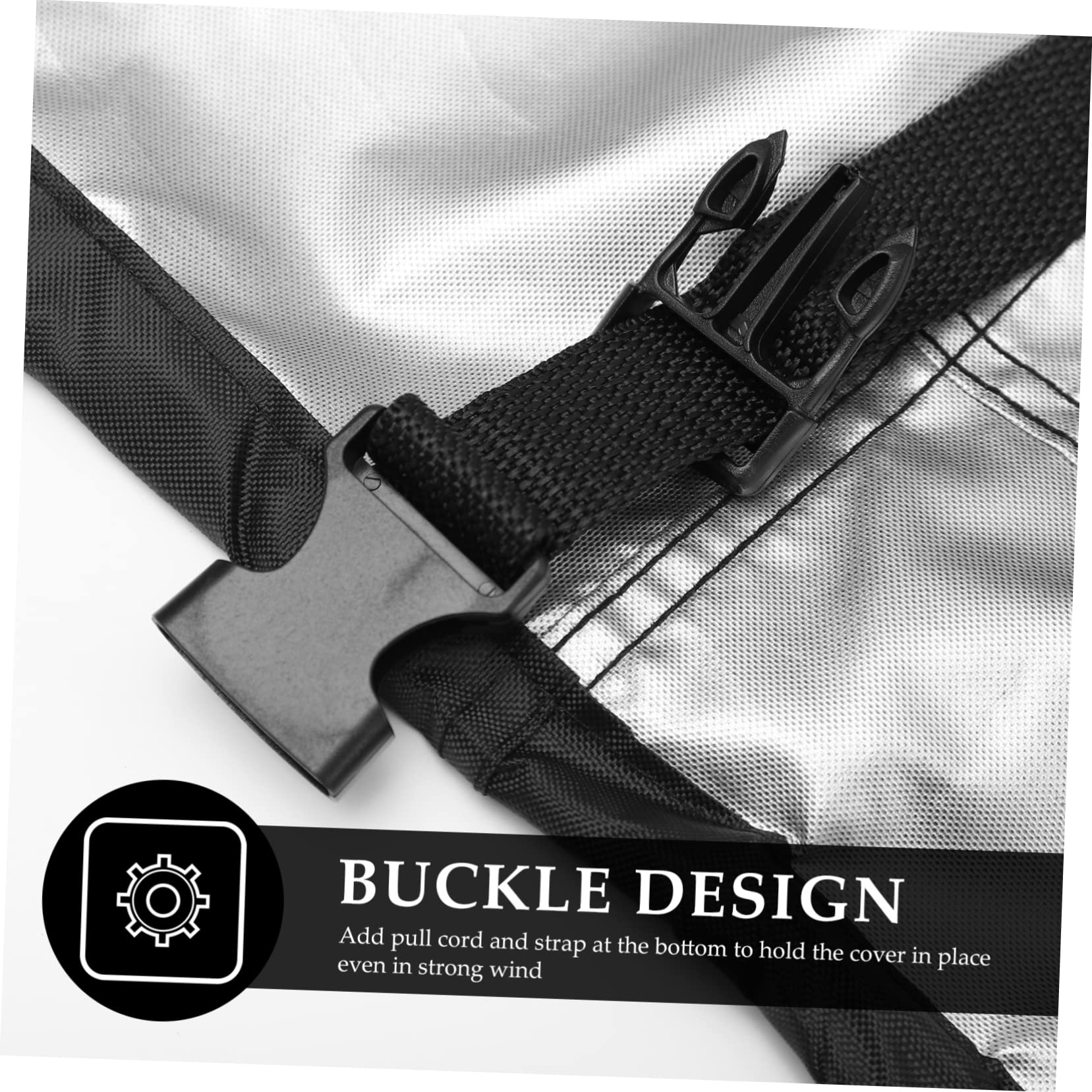 Luxshiny Copertura Per Barbecue e Resistente Oxford 420d, Protezione Anti-uv e Antigelo Per Griglia a Gas e Carbone Da Esterno, Dimensioni 32x32x24 Pollici, Accessorio Pratico Per Grigliate All'aperto