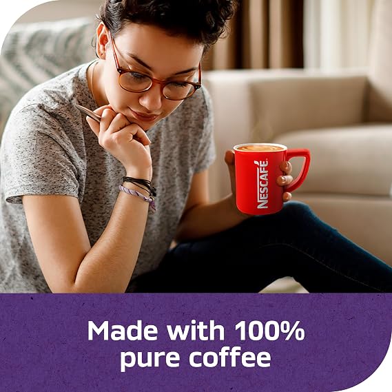 NESCAFE Instant Flavored Coffee, Mocha, 1 Jar (4.2 Oz)