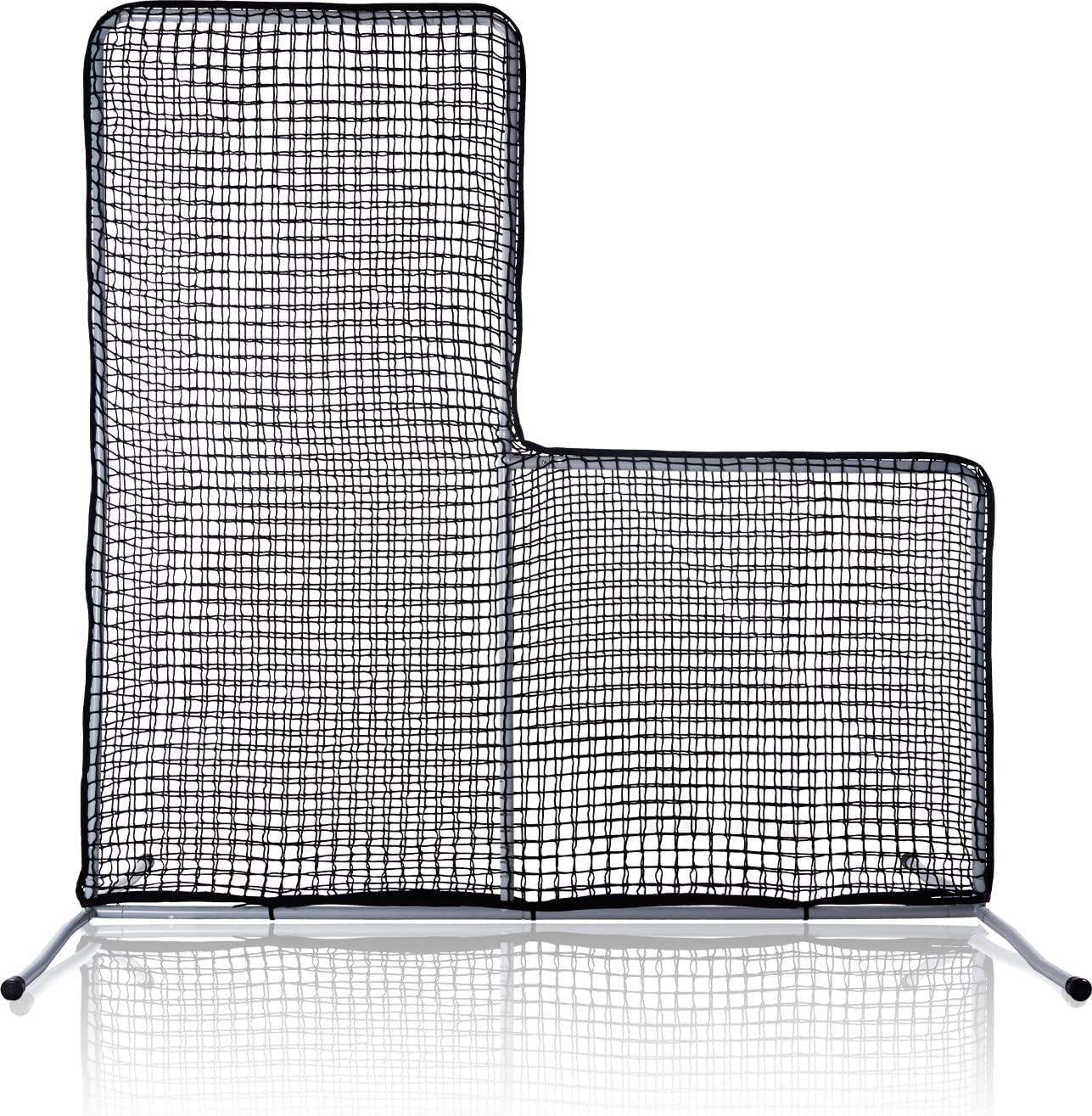 PGL Baseball Screen 7×7,L-Screen Baseball Pitching Net,Portable Baseball Safety net, Pitcher Protection Net Screen,Baseball Pitch Screen