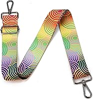 Vista 38 de Correa para bolso con herrajes dorados de repuesto, correa para bolso cruzado, correa ancha ajustable para colgar al hombro