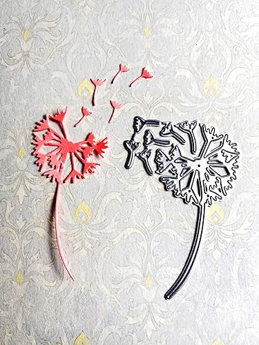 Miniatura 4 de Troqueles de metal de diente de león, troqueles de corte para hacer tarjetas, troqueles en relieve para álbumes de recortes, decoración de tarjetas