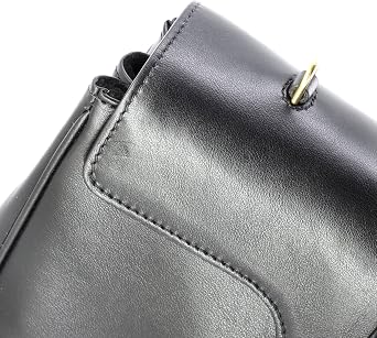Pre-Loved Soft 16 Bag Smooth Calfskin Teen, Black