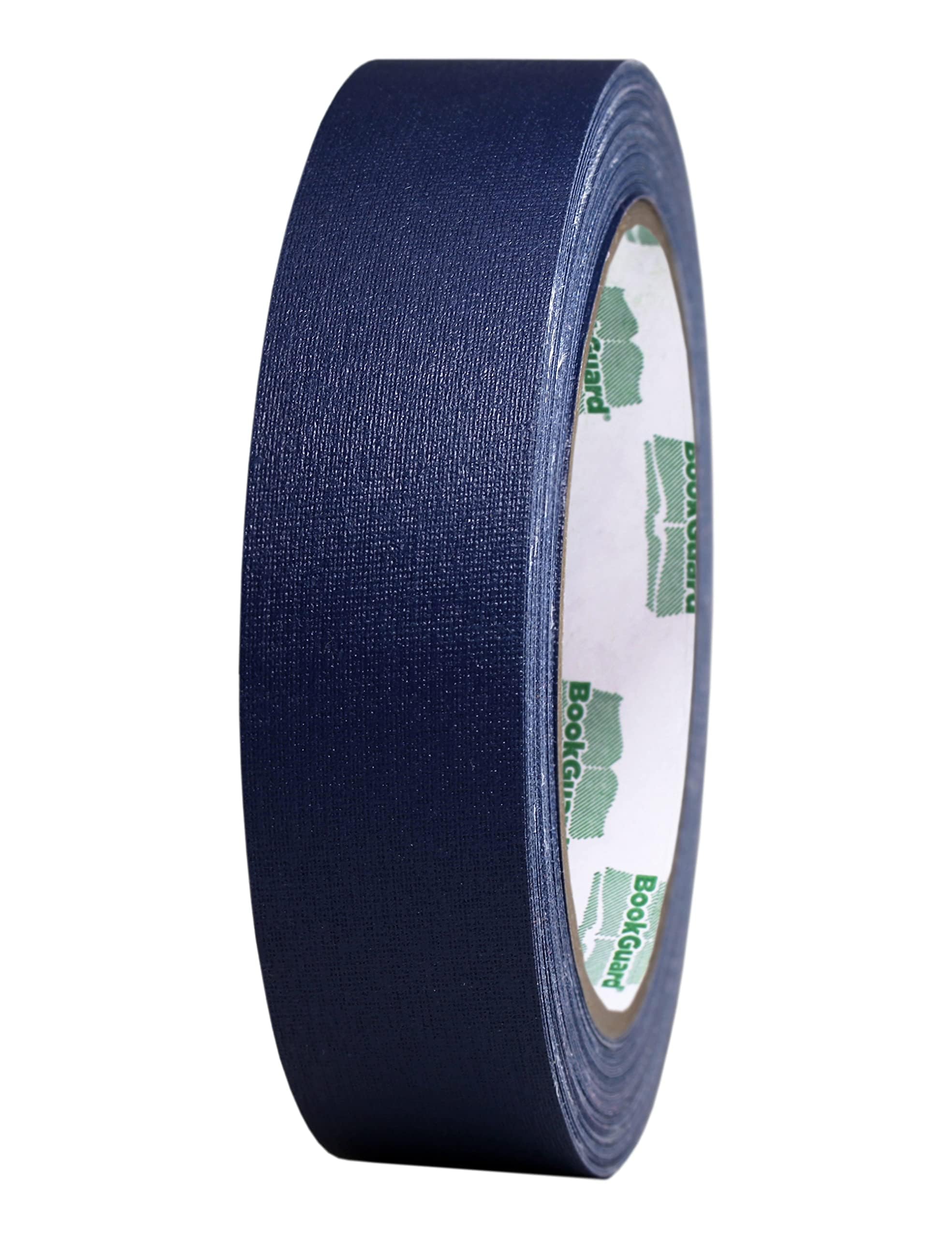 1 Inch Premium Bookbinding Repair Cloth Tape, 15 Yard Roll, Navy Blue