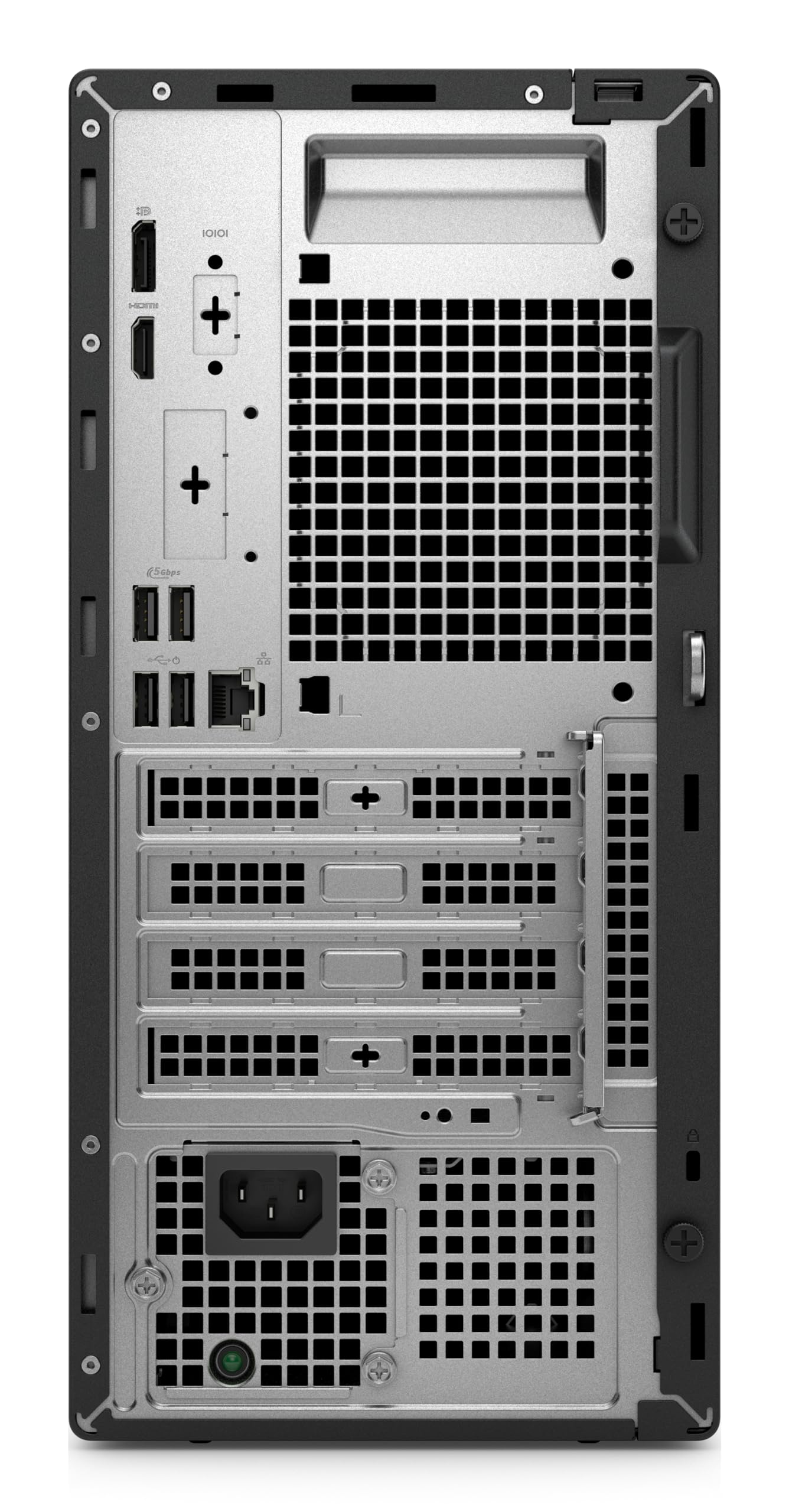 Dell Pro Tower Plus (QBT1250), Ultra 7-265 (20 Core, 2.4/5.3GHz), 1TB PCIe Gen 4.0x4 NVMe, 16GB DDR5, Intel Graphics, SD Card Slot, GbE, Wi-Fi 6 & BT 5, Windows 11 Pro (Renewed) — view 4