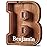 Summidate Customized Name Extra Large Wooden Piggy Bank for Kids Boys Girls Alphabets Letter A-Z Coins Bills Money Change Saving Box (Laser Engraved) Educational Toys 12- Letter B
