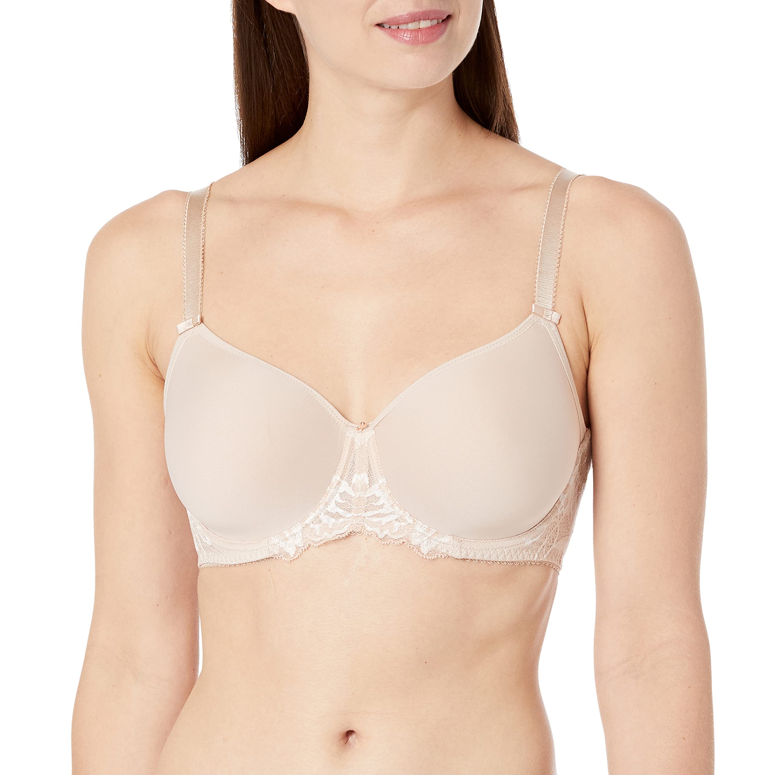 Fantasie Women's Aubree Underwire Rebecca Spacer Molded T-Shirt Bra, Natural Beige, 36D