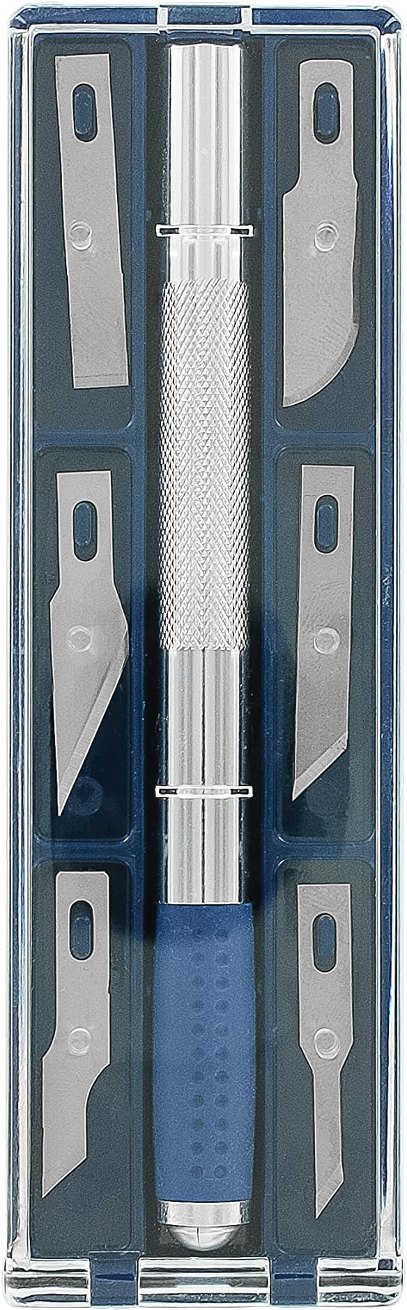 Modelcraft PKN4301/S Soft Grip Craft Knife Set , Silver